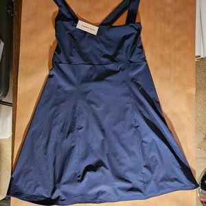 Outdoor Voices Navy Blue Cross Back Exercise Dress Size XXXL - NWT